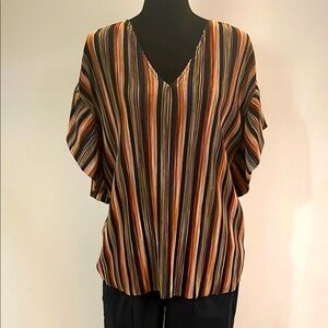 Anthropologie Vanessa Virginia Bienville Ruffle Sleeve Top, size S (runs big)​